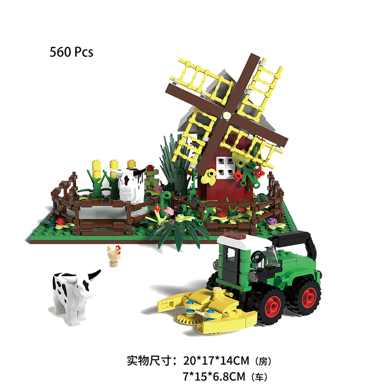Agriculture Farming Types - Blocos de Montar Happy Ranch MOC: