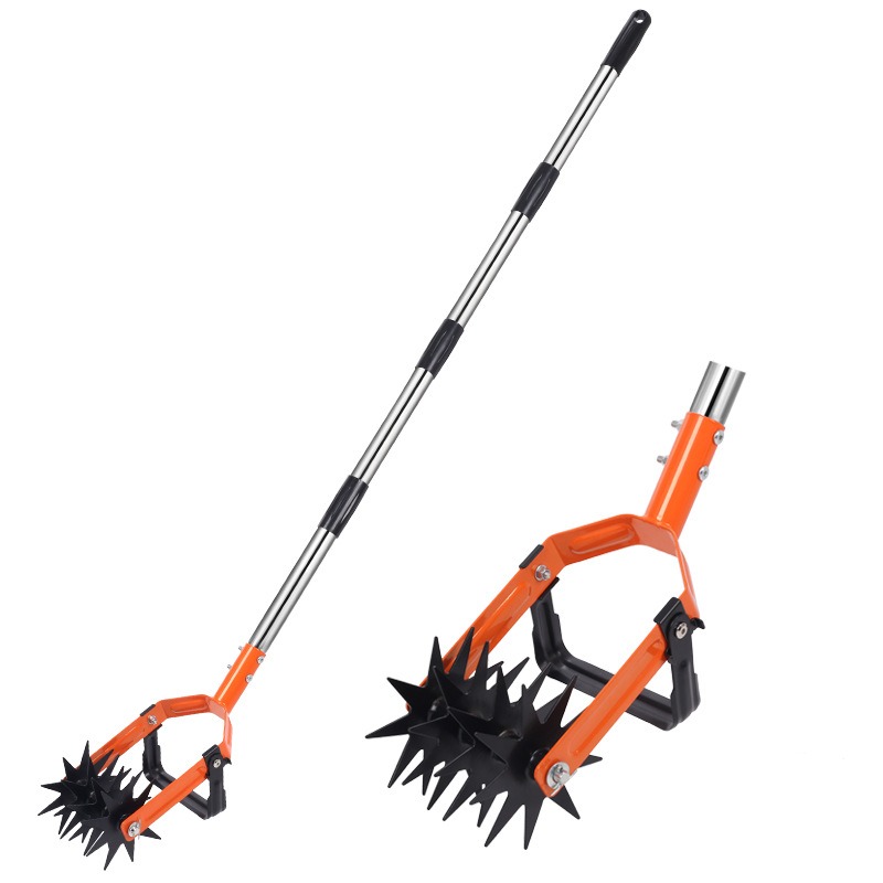 Soil Tilling Cultivator - Ferramenta manual rotativa de dupla função